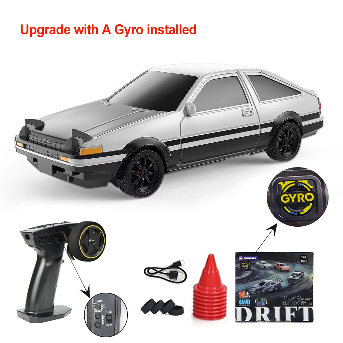 ZOOMIEZ™ 1:43 Rc Drift Cars