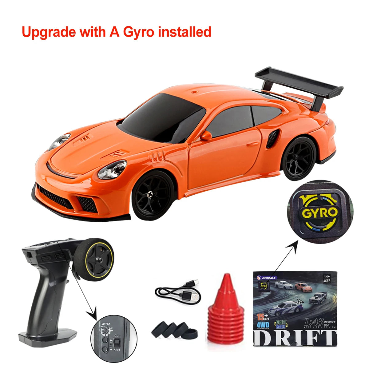 ZOOMIEZ™ 1:43 Rc Drift Cars